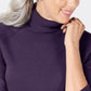Karen Scott Suéter Feminino Gola Alta Roxo Tamanho X-G
