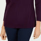 Karen Scott Suéter Feminino Gola V Roxo Tamanho XS