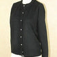 Karen Scott Cardigan Feminino Luxsoft Botão Preto Tamanho Pequeno