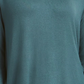 Blusa feminina estilo &amp; co com cordão e punho verde, tamanho extrapequeno