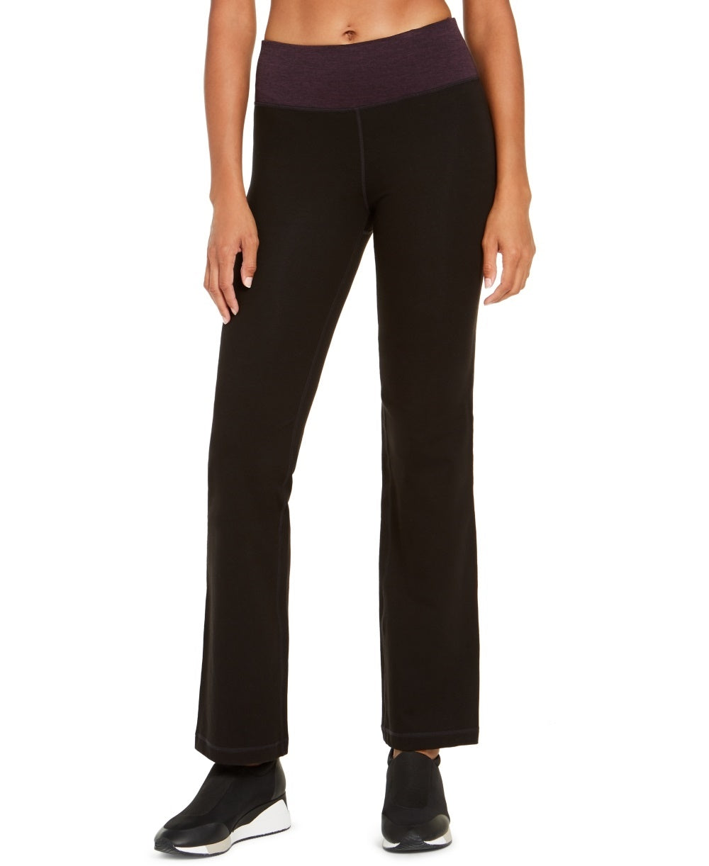 Calça de ioga feminina Ideology Performance vermelha tamanho X-S