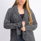 Karen Scott Cardigan Cocoon Feminino Preto Tamanho P