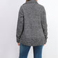 Karen Scott Cardigan Cocoon Feminino Preto Tamanho P