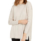 Suéter túnica feminino com costura frontal estilo &amp; co, roxo, tamanho grande