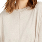 Suéter túnica feminino com costura frontal estilo &amp; co, roxo, tamanho grande