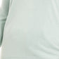 Karen Scott Suéter Plus Size com Decote Balé Feminino Azul Turquesa Tamanho 3X