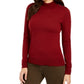 Charter Club Feminino Merino Wool Gola Alta Vinho Tamanho XXG