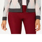 Cardigan feminino de malha argyle Charter Club cinza escuro, tamanho médio