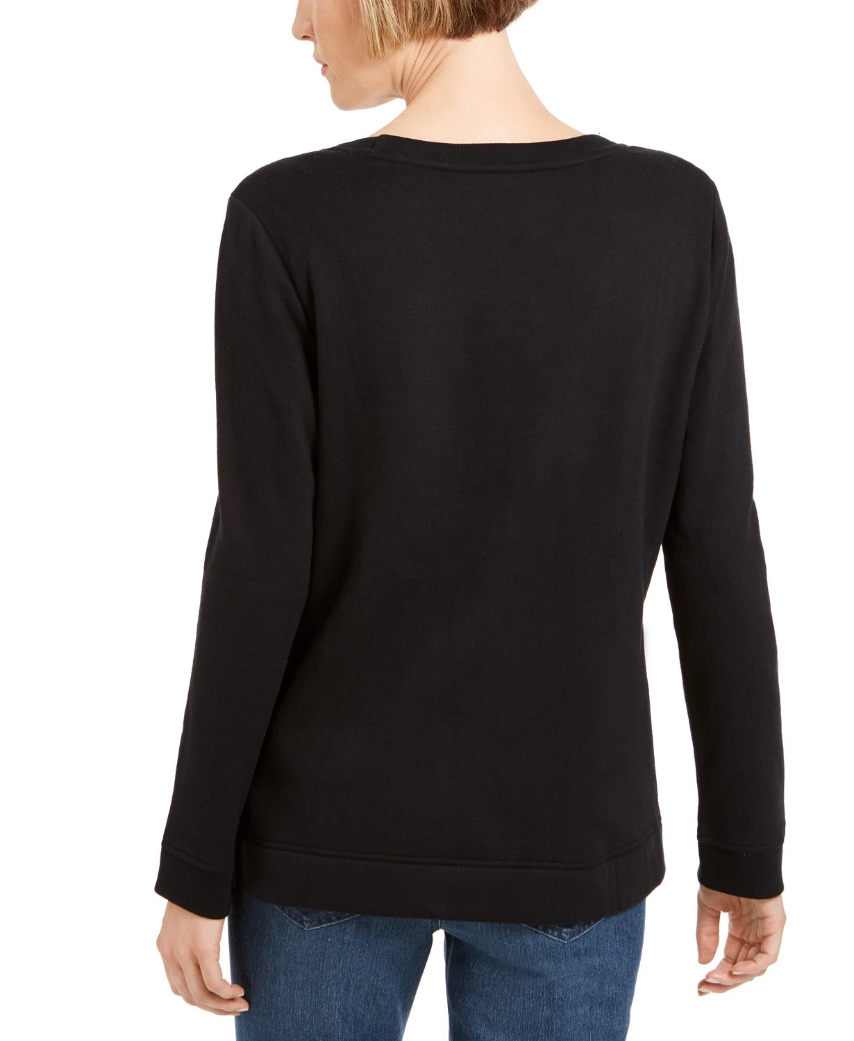 Karen Scott Sport Xadrez Rena Top Feminino Preto Tamanho Grande