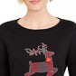 Karen Scott Sport Xadrez Rena Top Feminino Preto Tamanho X-G