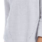 Suéter feminino de malha Pointelle da Style &amp; Co, cinza, tamanho X-S