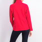 Karen Scott Sport Feminino Gola Simulada Bainha Ventilada Top Vermelho Tamanho X-S