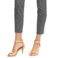 Calça jeans skinny feminina curvilínea, tamanho 2, cinza, estilo &amp; co