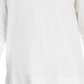 Suéter feminino Maison Jules com decote em V, branco, tamanho extragrande