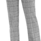 Calça pied-de-poule feminina Charter Club, cinza, tamanho 6