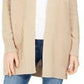 Cardigan feminino patchwork Charter Club bege tamanho extragrande