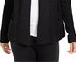 Cardigan curto de algodão feminino Charter Club, preto, tamanho pequeno