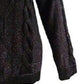 Suéter feminino Charter Club com gola alta e glitter, preto, tamanho extragrande
