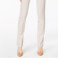 Calça skinny cropped feminina INC International Concepts Curvy Pull-On, bege, tamanho 10