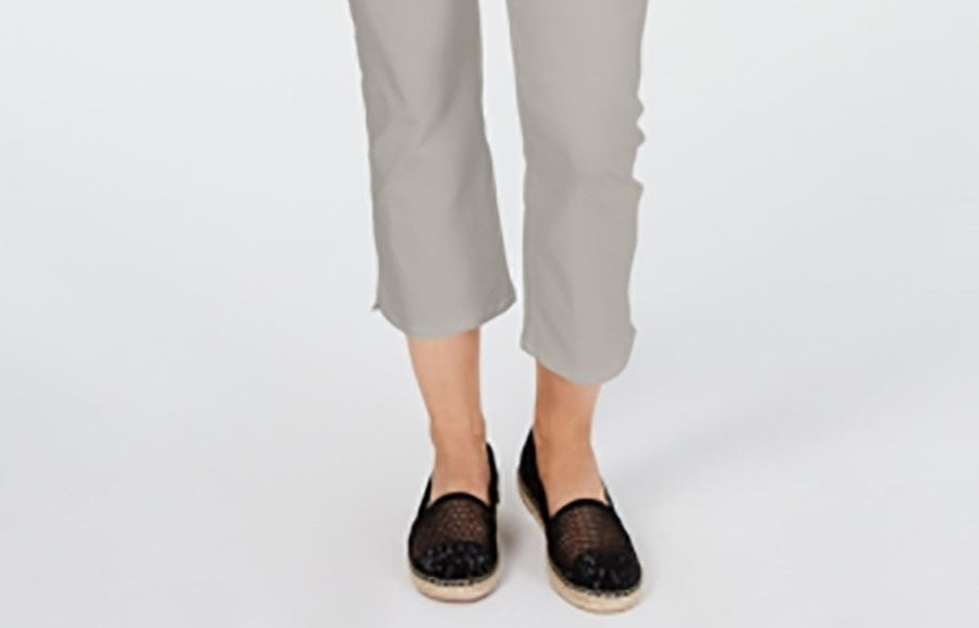 Calça skinny feminina INC International Concepts, cintura média, bege, tamanho 8