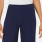 Calça curta feminina JM Collection azul tamanho grande
