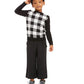 Charter Club Little Boys Buffalo Check Família Suéter Branco Tamanho 2T