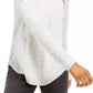 Suéter Peekaboo Grommet Feminino INC International Concepts Cinza Tamanho Grande