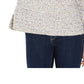 Suéter listrado feminino Style &amp; Co, cinza, tamanho XX-G