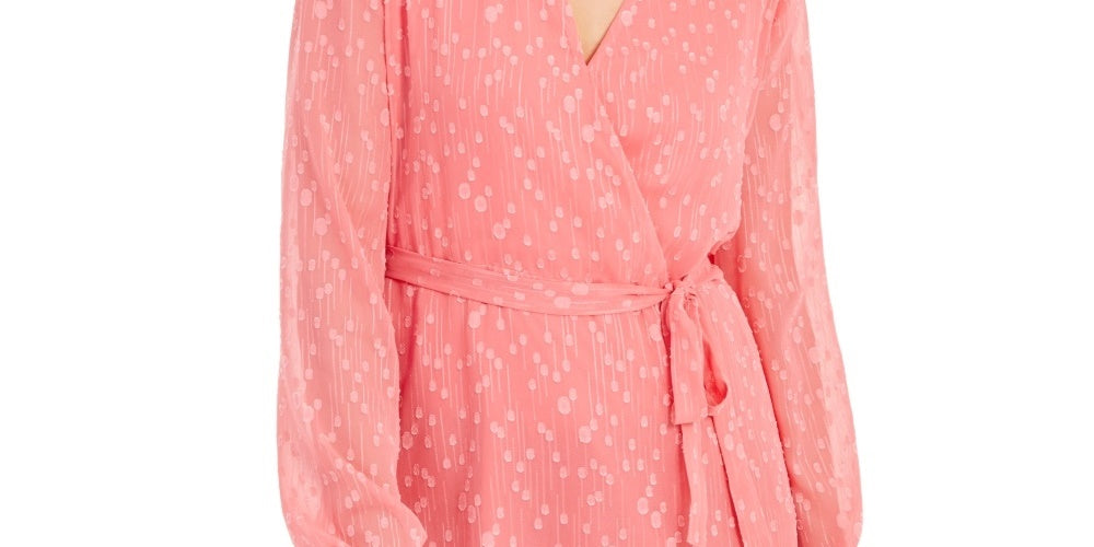 Charter Club Top feminino com estampa de bolinhas, vermelho, tamanho pequeno