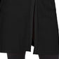 Cardigan Duster Feminino com Botões Frontais e Canelados JM Collection Preto Tamanho X-G