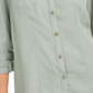 Camisa feminina Charter Club de tencel liso, verde, tamanho X-S