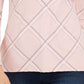 Blusa feminina estampada com decote falso, tamanho pequeno, rosa, Charter Club