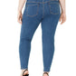 Calça jeans skinny feminina plus size com bolinhas, da INC International Concepts, azul, tamanho 18W