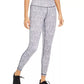 Leggings skinny estampadas brancas femininas Ideology, tamanho pequeno