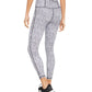 Leggings skinny estampadas brancas femininas Ideology, tamanho pequeno