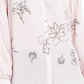 Blusa Alfani Feminina Estampada com Detalhe Inserido Rosa Tamanho Médio