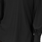 Blusa feminina Alfani com recortes, preta, tamanho pequeno grande