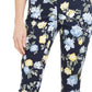Calça jeans feminina Charter Club Floral Lexington reta, azul, tamanho 10