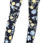 Calça jeans feminina Charter Club Floral Lexington reta, azul, tamanho 10