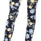Calça jeans feminina Charter Club Floral Lexington com perna reta, azul, tamanho 8