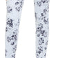 Calça skinny Bristol estampada floral listrada feminina Charter Club, azul, tamanho 6