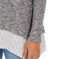 Túnica feminina em camadas Style &amp; Co, preta, tamanho pequeno
