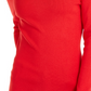 Suéter feminino com decote ombro a ombro da INC International Concepts, vermelho, tamanho pequeno