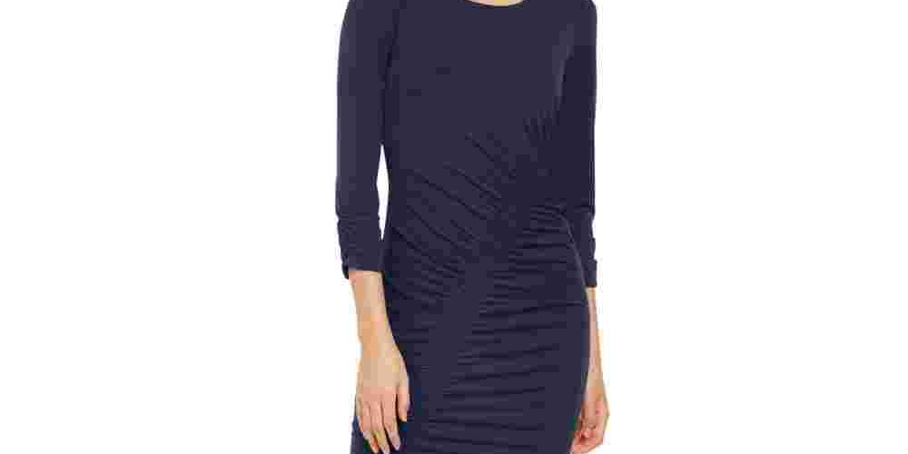 Vestido justo feminino INC International Concepts azul tamanho grande