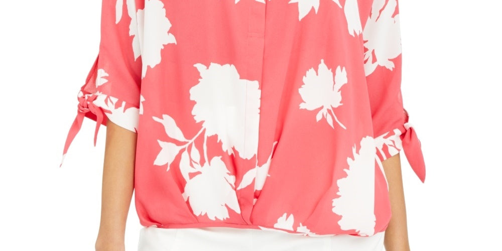 Blusa Alfani Feminina Frente Dobrada Rosa Tamanho P