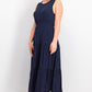 Vestido feminino sem mangas em camadas Style &amp; Co, azul marinho, tamanho XXG