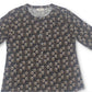 Camisa Henley Estampada Feminina Style &amp; Co Preta Tamanho P
