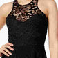 Vestido de patinadora de renda infantil Material Girl, preto, tamanho extragrande