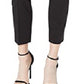 Calça feminina Anne Klein Slim Fit cinza tamanho 4