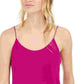 Camisola feminina Bar III com decote redondo, rosa, tamanho grande